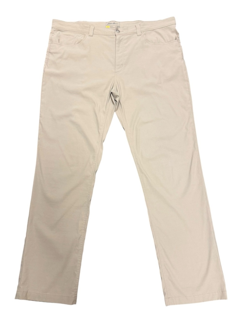 Eddie Bauer Men's Horizon Guide Chino Pants Slim Fit Light Khaki Slacks - 42/34 - Picture 2 of 11